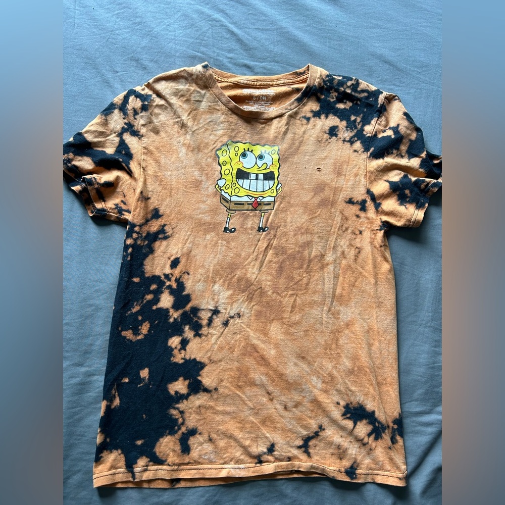 Unisex Multicoloured Spongebob T-Shirt